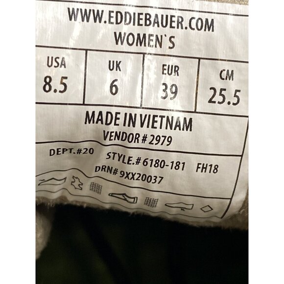 Eddie Bauer Light Gray Suede Transition Chukka Ankle Booties Boots Women’s 8.5 - Picture 11 of 16